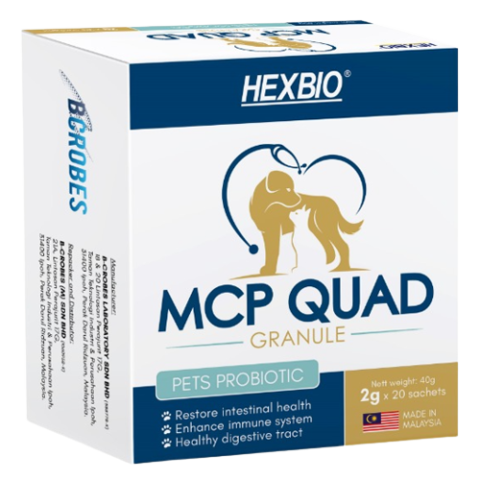 HEXBIO® MCP® Quad - 2g X 20’s (Furry Kids)
