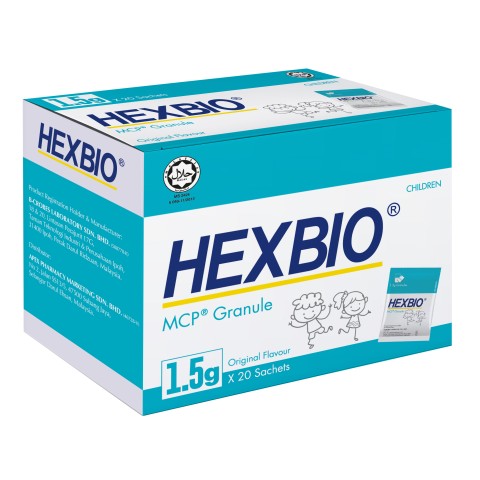 HEXBIO® Soluble (Children), 1.5g x 20's