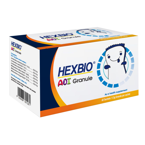 [NEW PRODUCT] HEXBIO® AOI Granule (Children), 1.5g x 60's